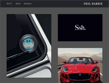 Tablet Screenshot of neilbarrie.com